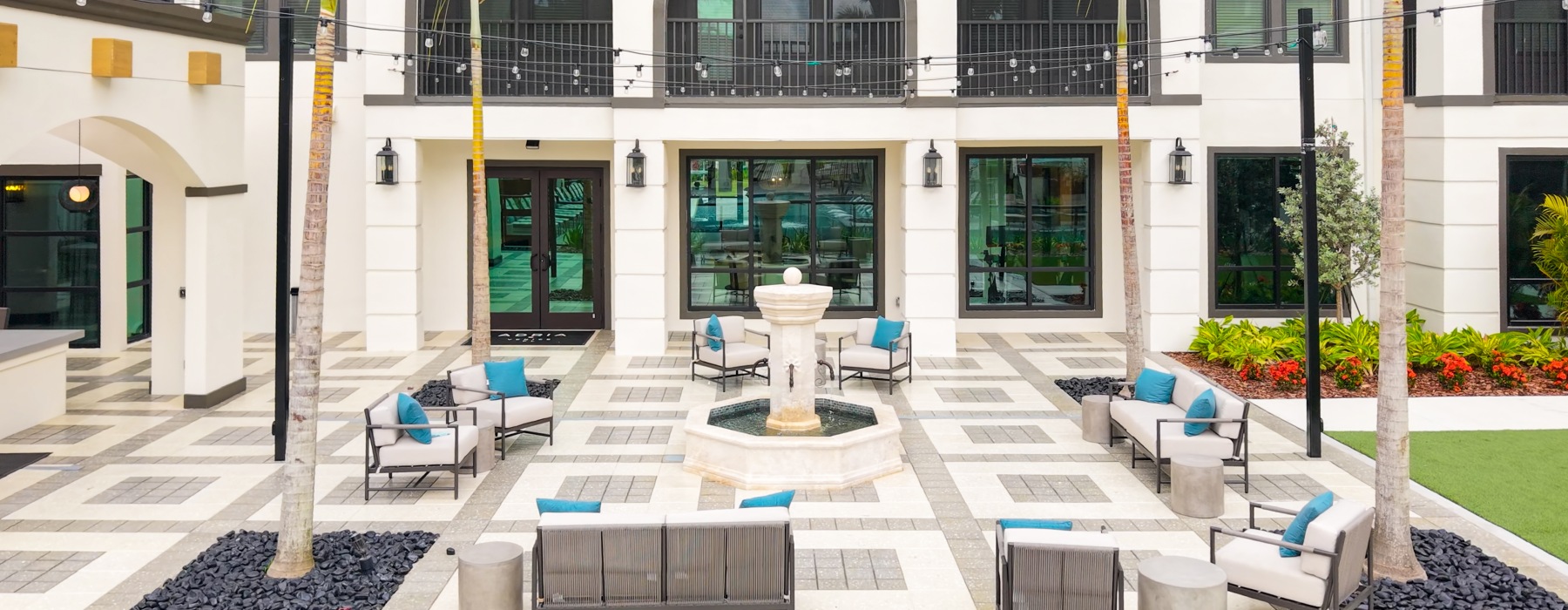 Relaxing Courtyard